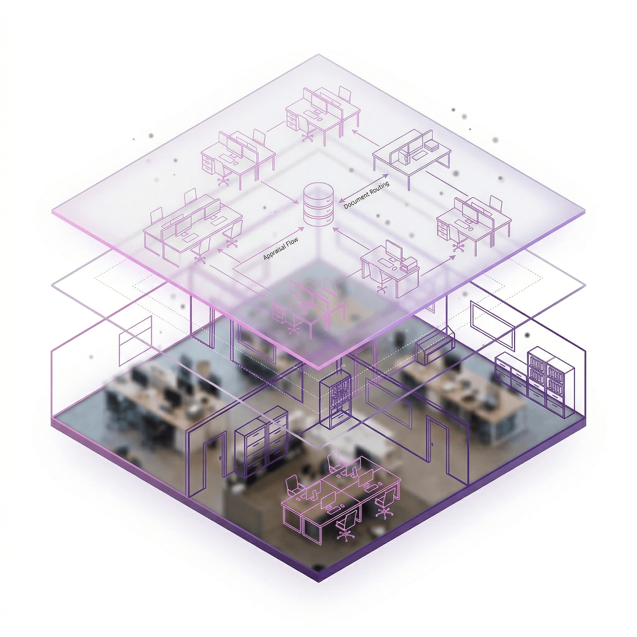Illustration of software workflow